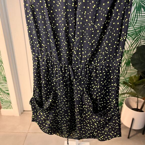 NEW A.L.C. Kearny Confetti Print Silk Mini Dress Sz Medium - Picture 4 of 10